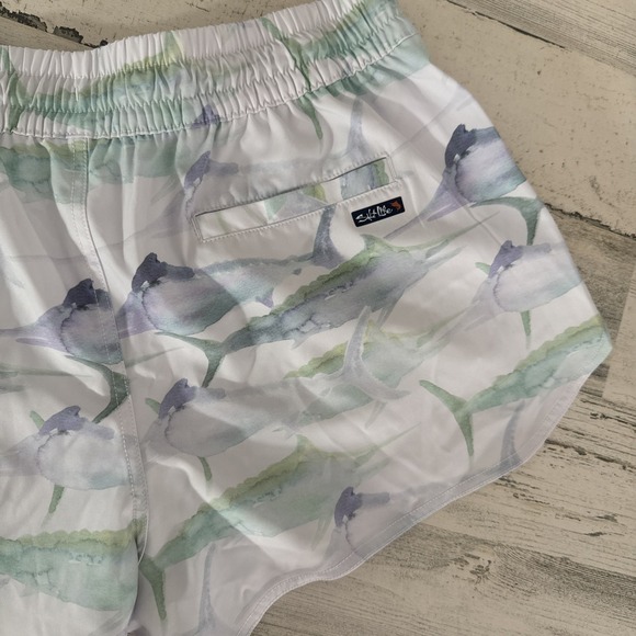 Salt Life Women's Boardshorts/Short Water/Fish Print - Large - Picture 6 of 11